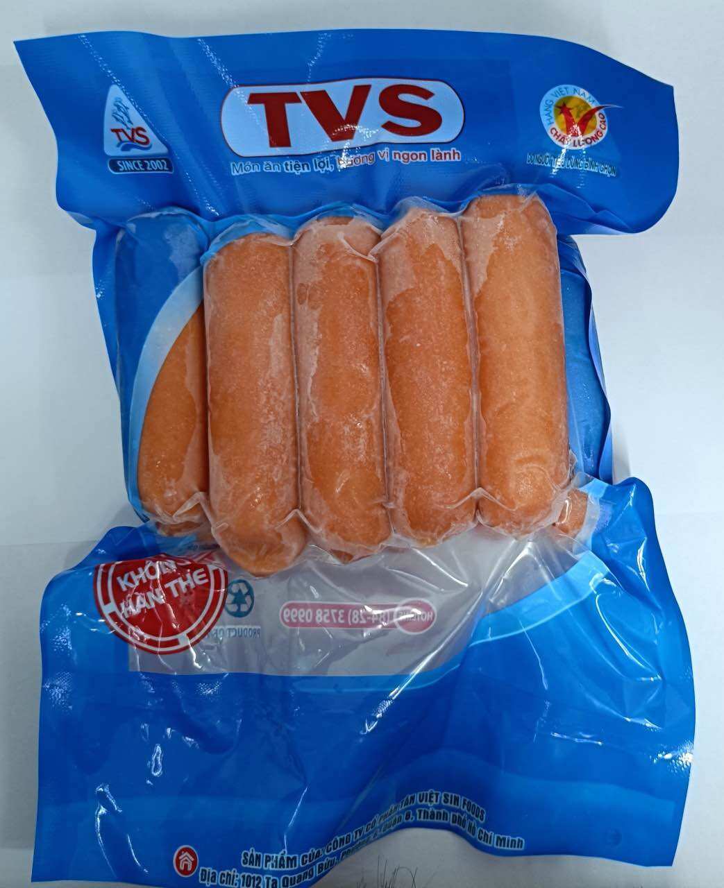 Xúc Xích veal TVS 10 cây 500g (giao hoả tốc 4h tphcm)