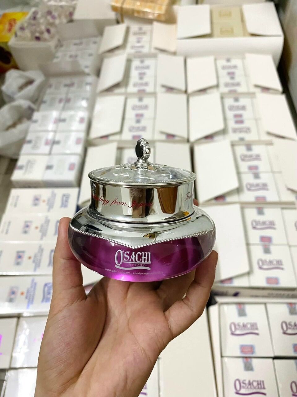 KEM DƯỠNG TRẮNG DA CAO CẤP OSACHI 9in1 (20g)