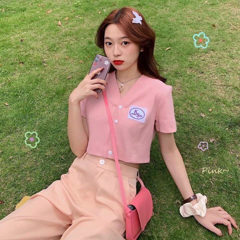 Áo croptop bae siêu xinh