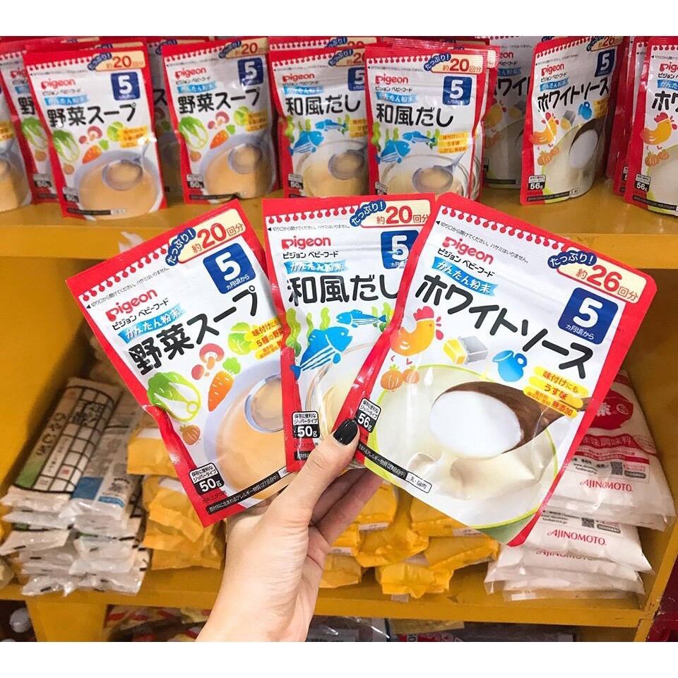 Bột chế biến nước dùng Dashi Pigeon Nhật