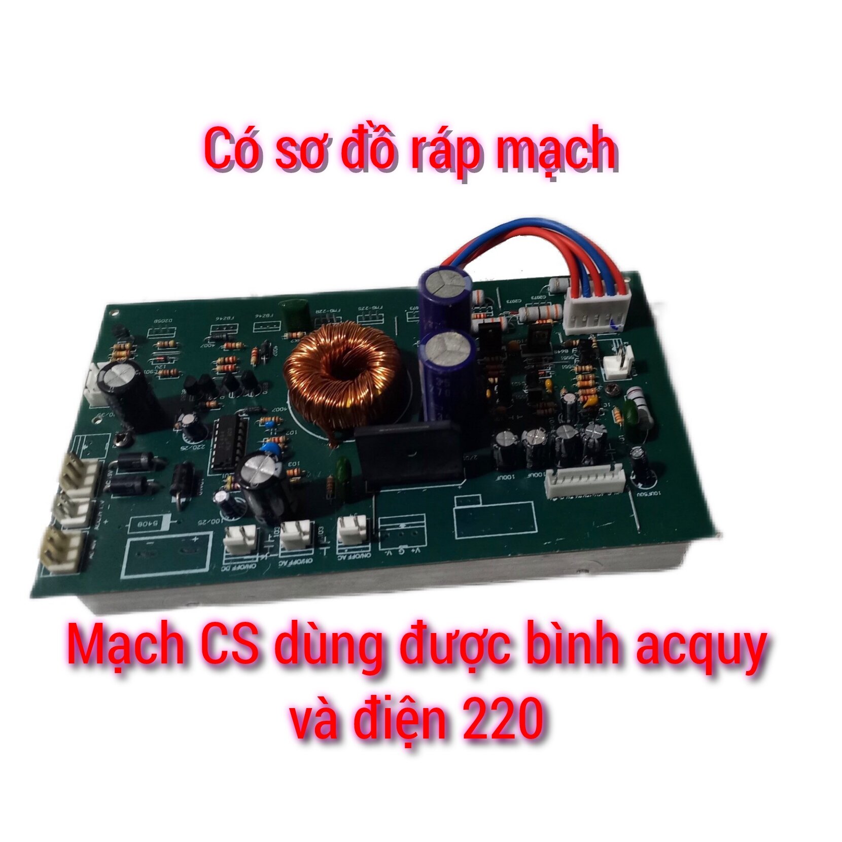 Bo nguồn xung 15V6A loa kéo