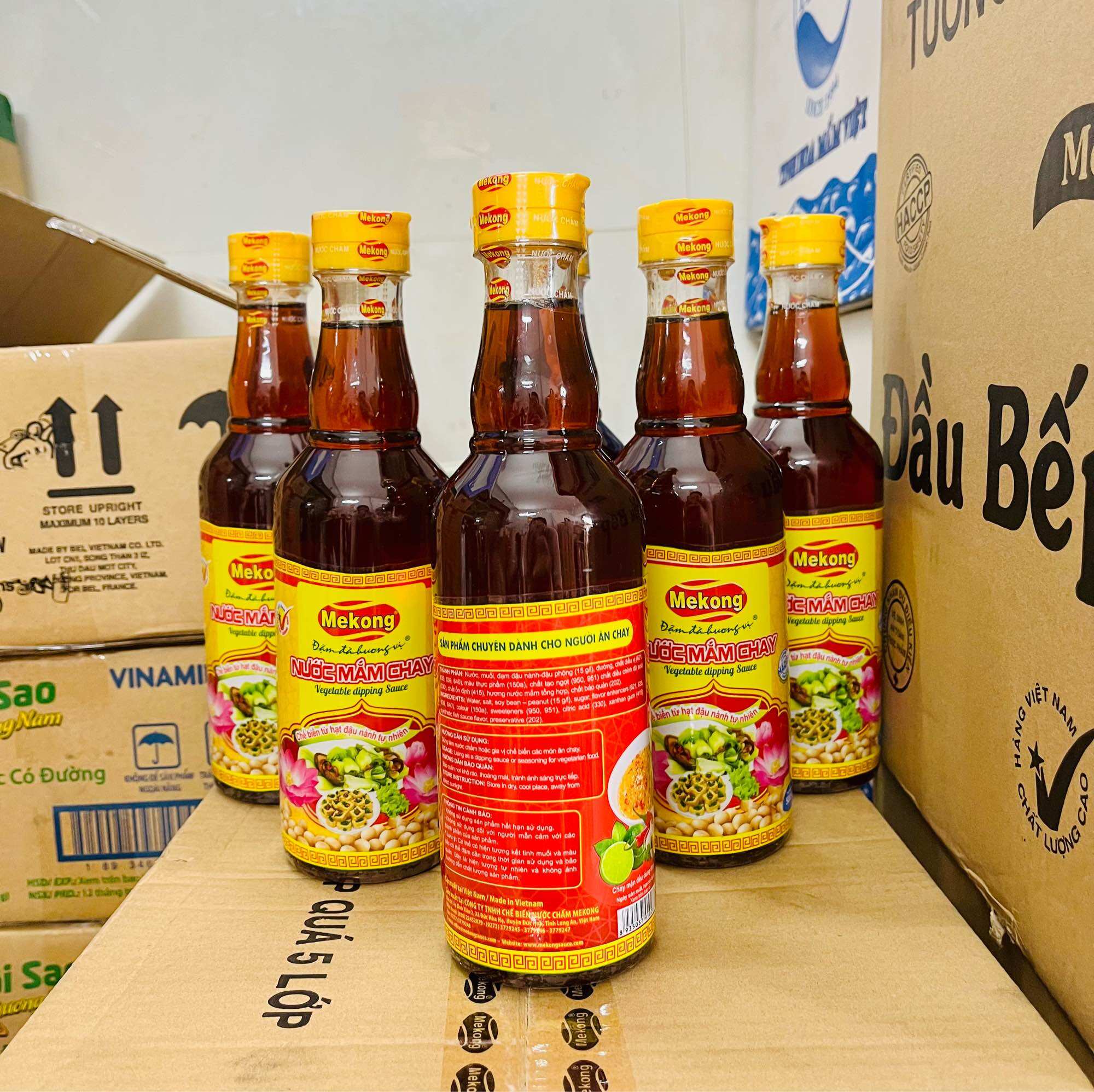 Nước mắm chay Mekong chai (500ml)