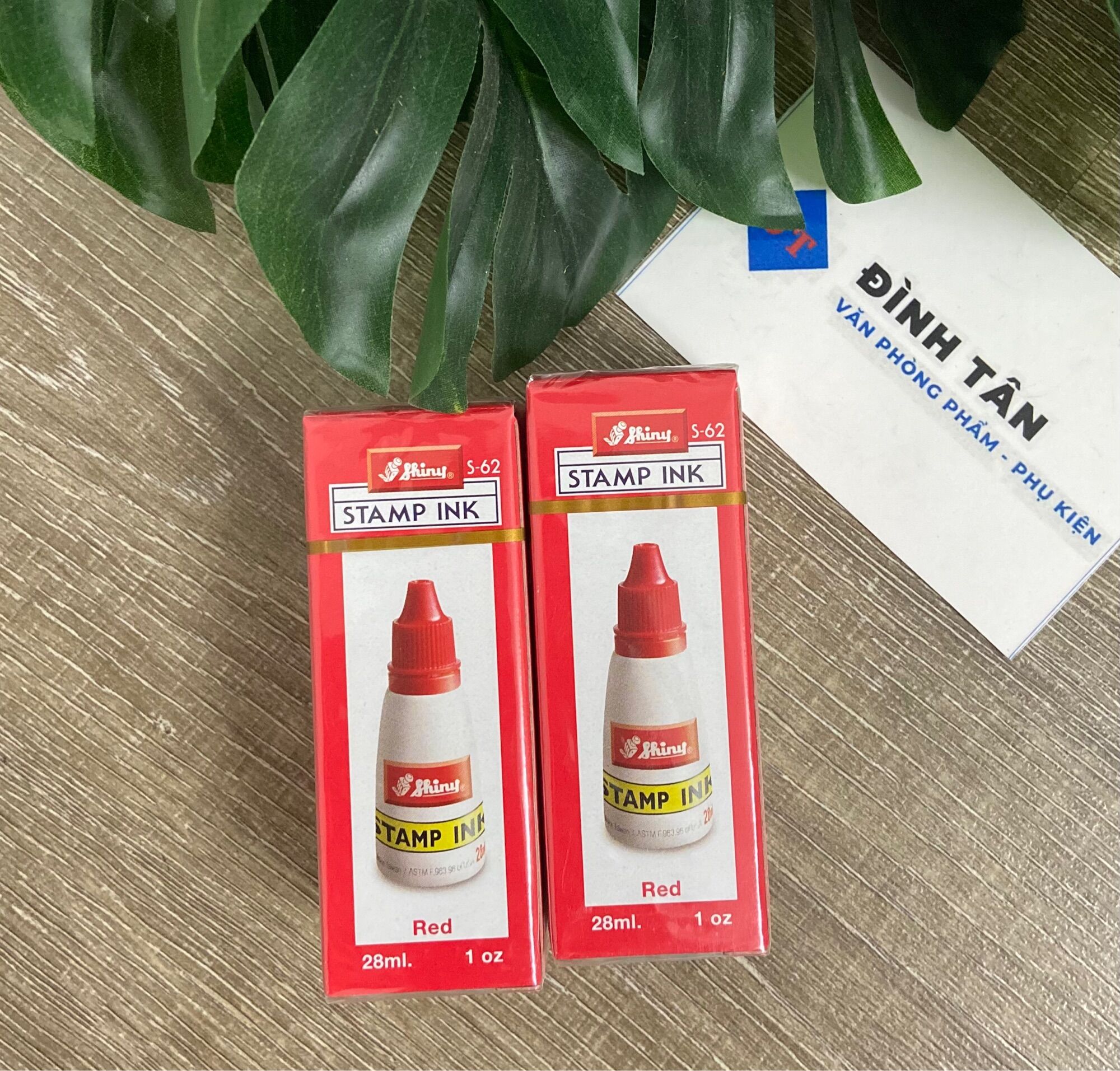 Mực Dấu Shinny Stamp Ink Lọ Lớn 28ml ( Chính Hãng )