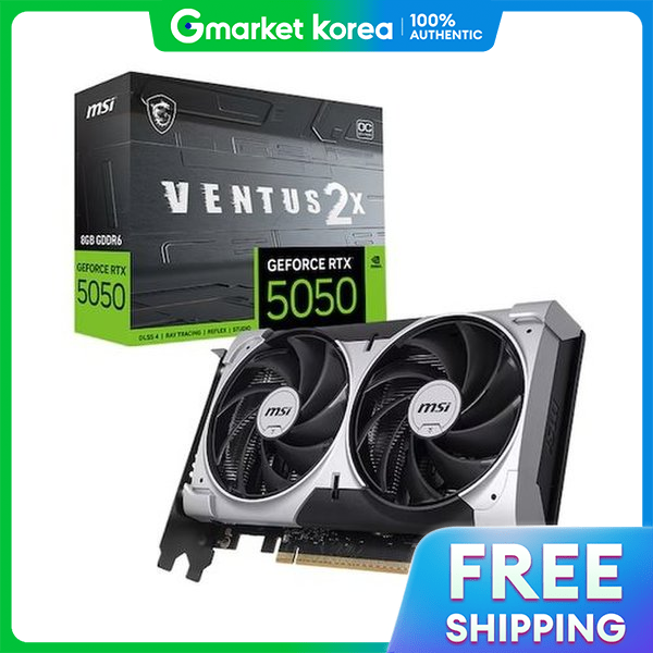 MSI | Msi Geforce Rtx 5050 Ventus 2X Oc D6 8Gb Giá 10,694,250 Đồng*Miễn phí vận chuyển