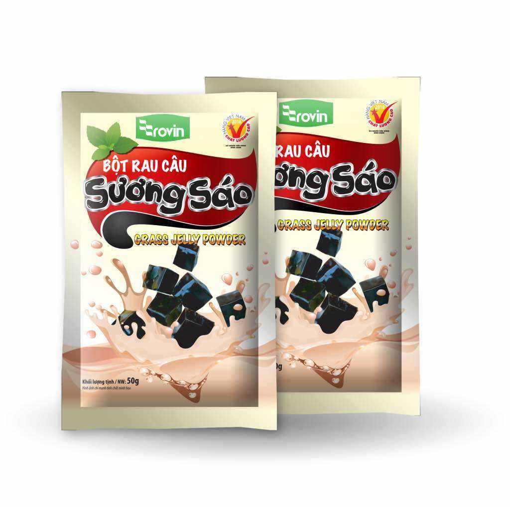 Bột rau câu sương sáo túi 50g