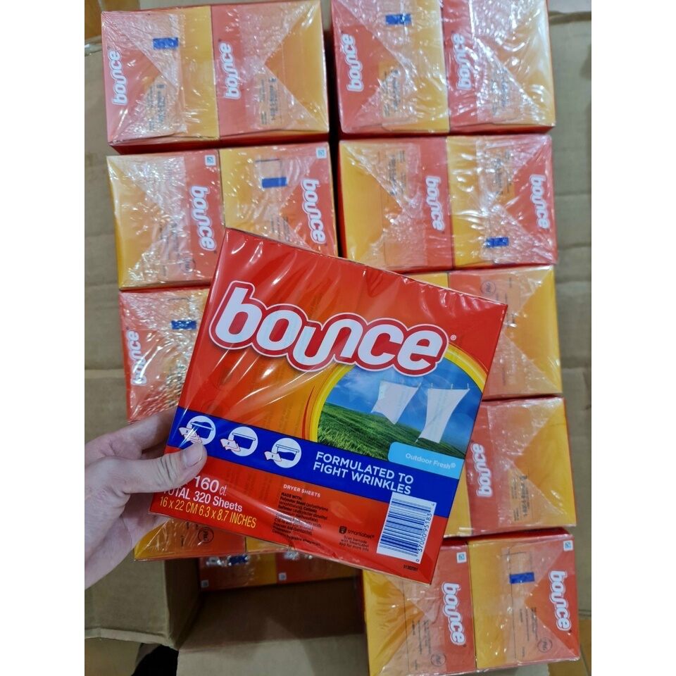 10 Tờ Giấy Thơm Quần Áo Bounce Mỹ