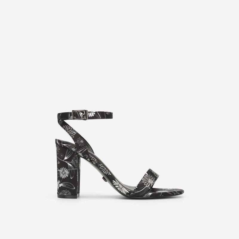 Giày Nữ Ankle Strap Cúc Họa Mi Vascara - SDN 0648 - Hoa Văn