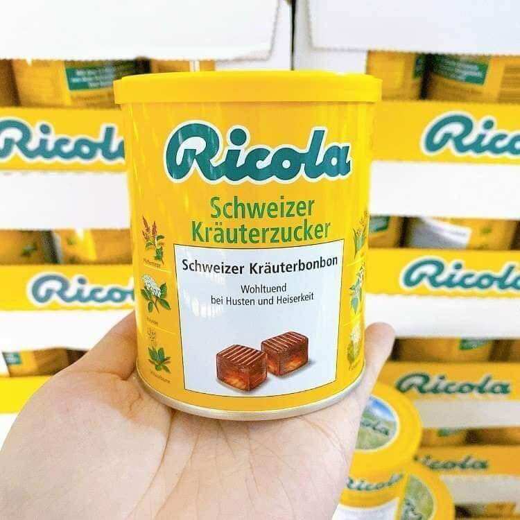 Kẹo ngậm ho thảo dược ricola 250g đức date 2026