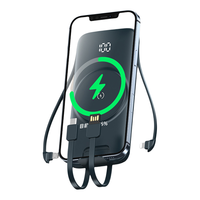 Pin Sạc Dự Phòng Không Dây Có Từ Đôi Sạc Nhanh 20000mAh