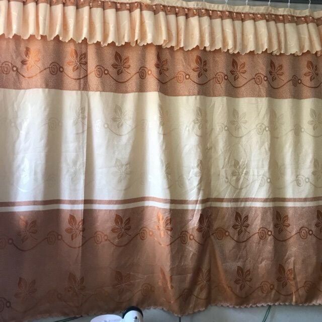 Rèm cửa rido, ri đô ngăn vách phòng, màn cửa vải gấm dày đủ size