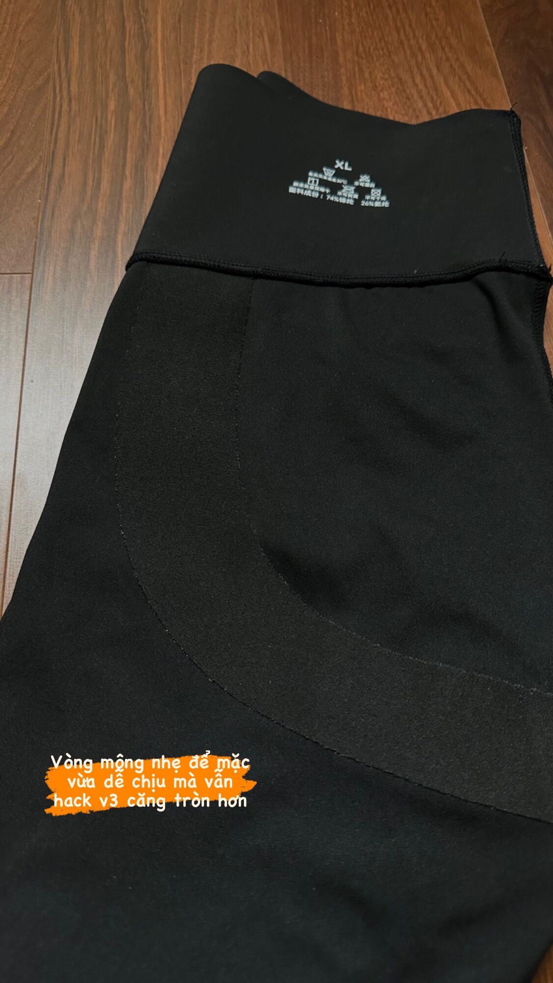 Quần legging cạp siêu cao, gen bụng, gen mông tôn dáng