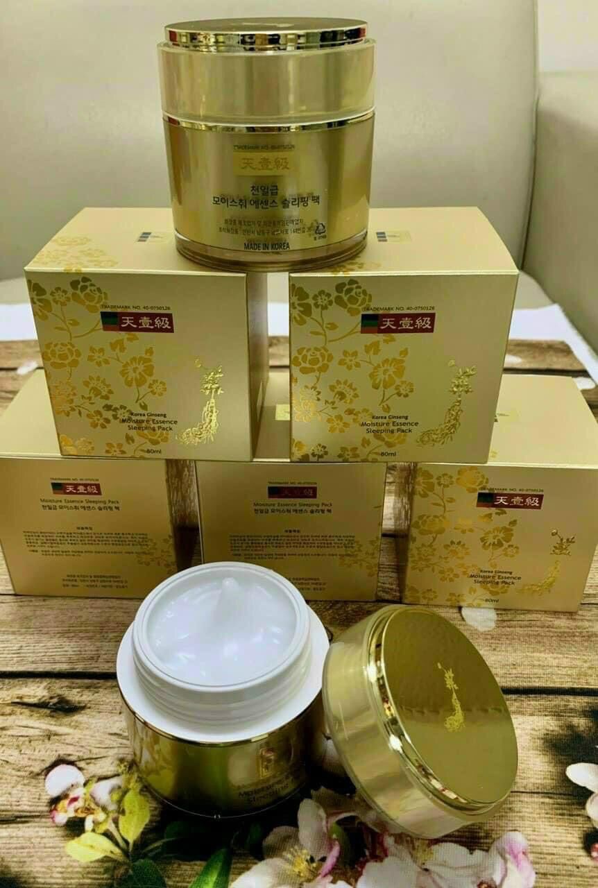 Kem thiên sâm mặt nạ ngủ