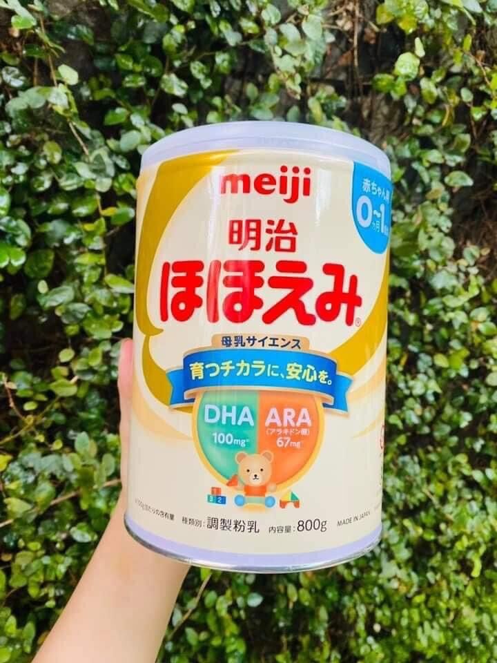 Sữa Meji nội địa Nhật số 0 và số 9