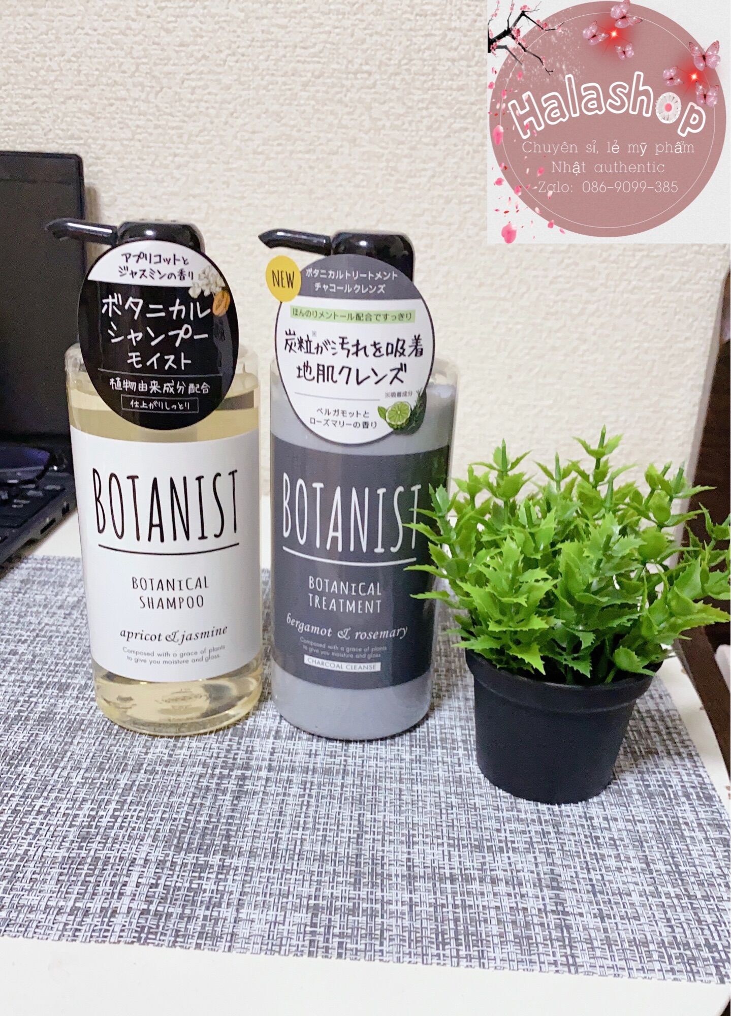 Set dầu gội- xả Botanist 490ml