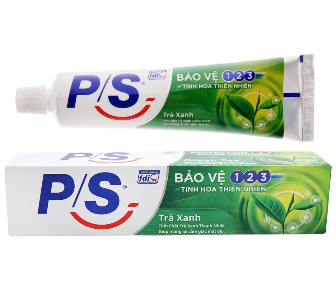 lốc 9 tuýp kem đánh răng PS 190gam