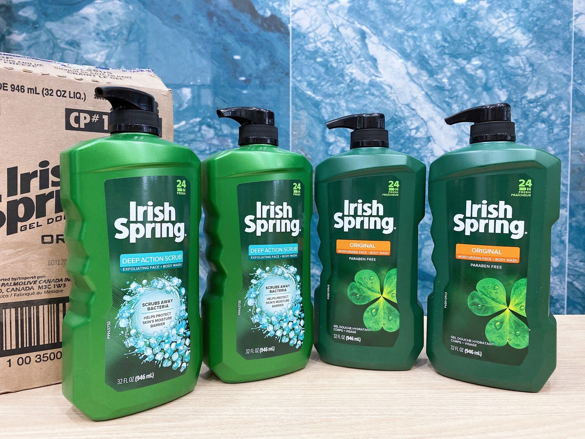Sữa tắm-gội nam irish spring 946ml