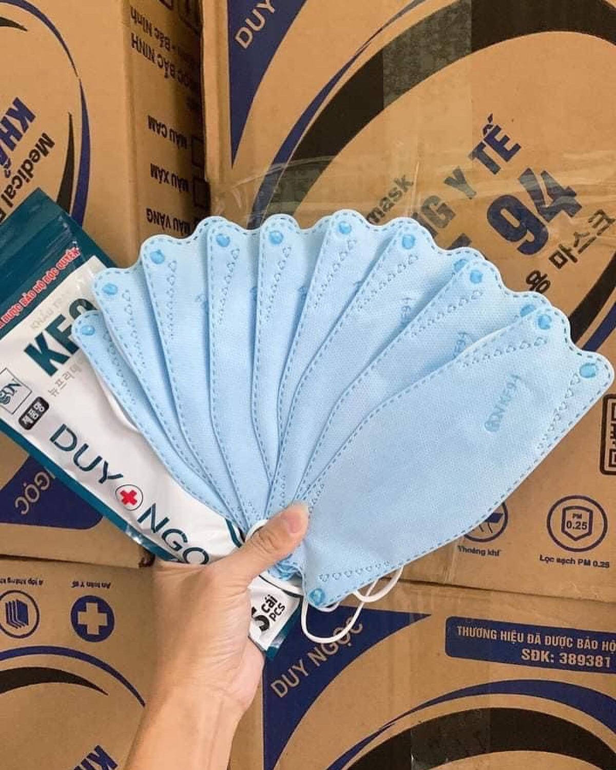 Khẩu trang kf94 Duy Ngọc