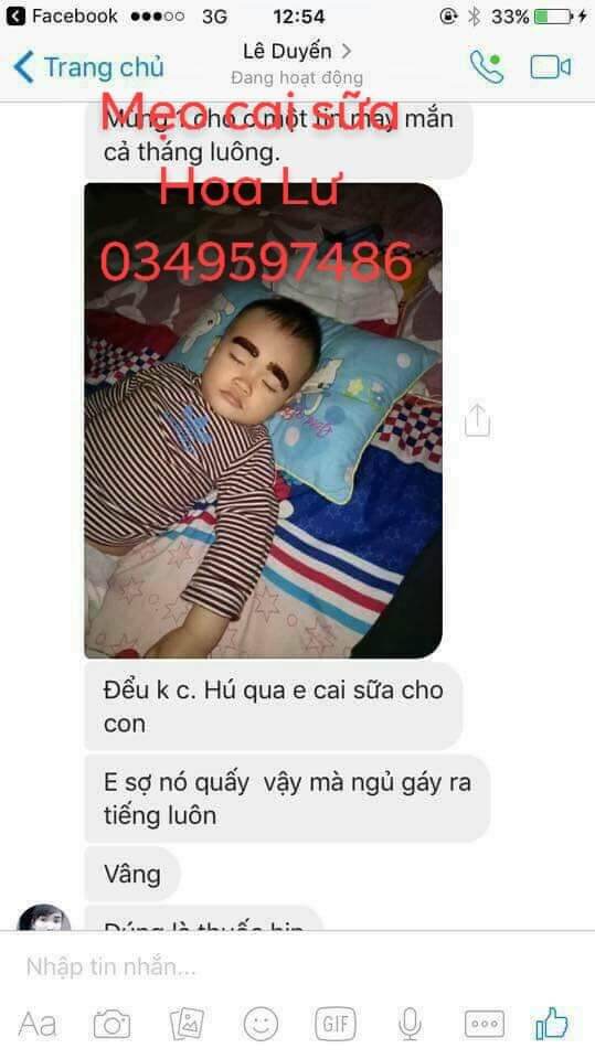Thảo dược cai sữa mẹo cho bé