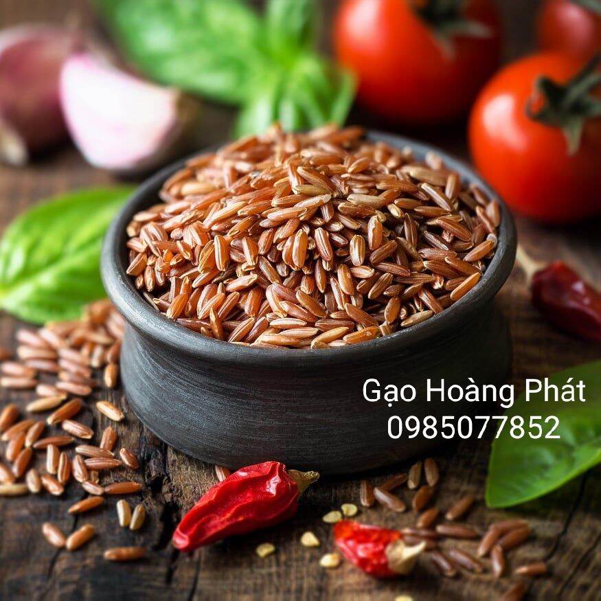5kg Gạo Lứt Huyết Rồng -Loại 1.(Hút Chân Không).
