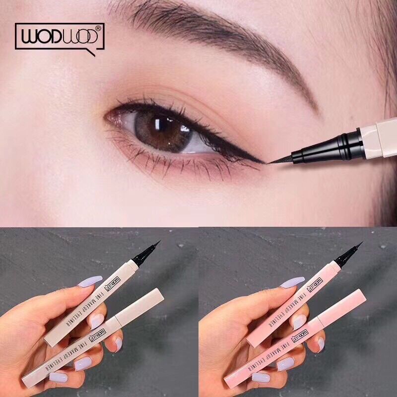 Bút lông kẻ mắt nước wodwod lâu trôi