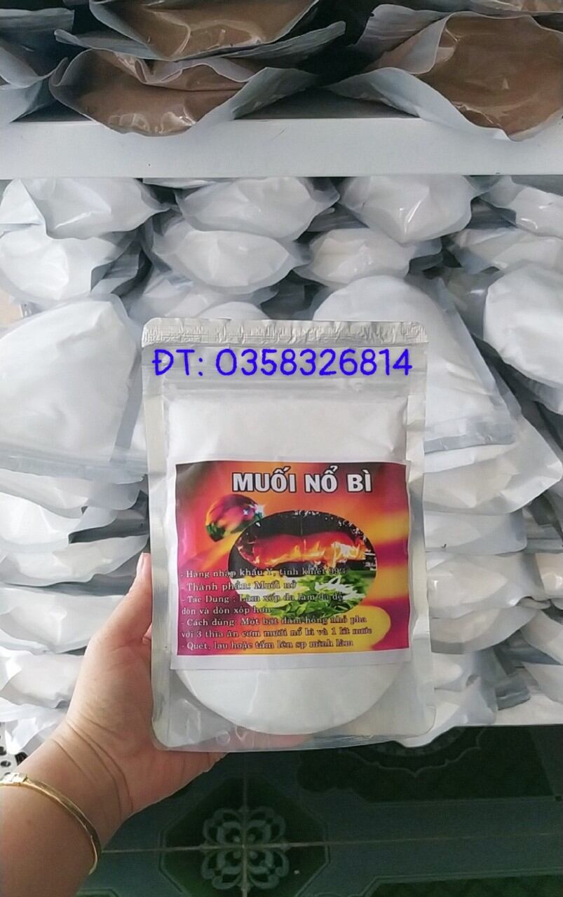 Muối nổ bì giòn da 500g