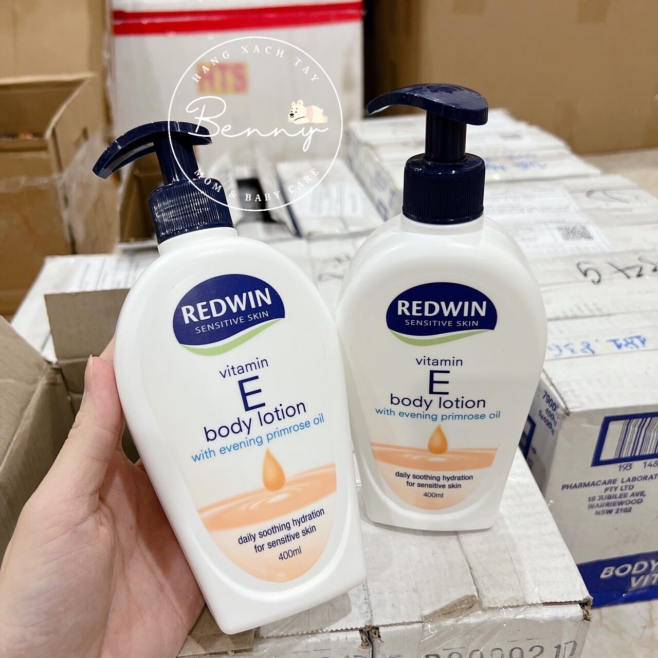 🌈🌈kem dưỡng vitamin e body redwin úc