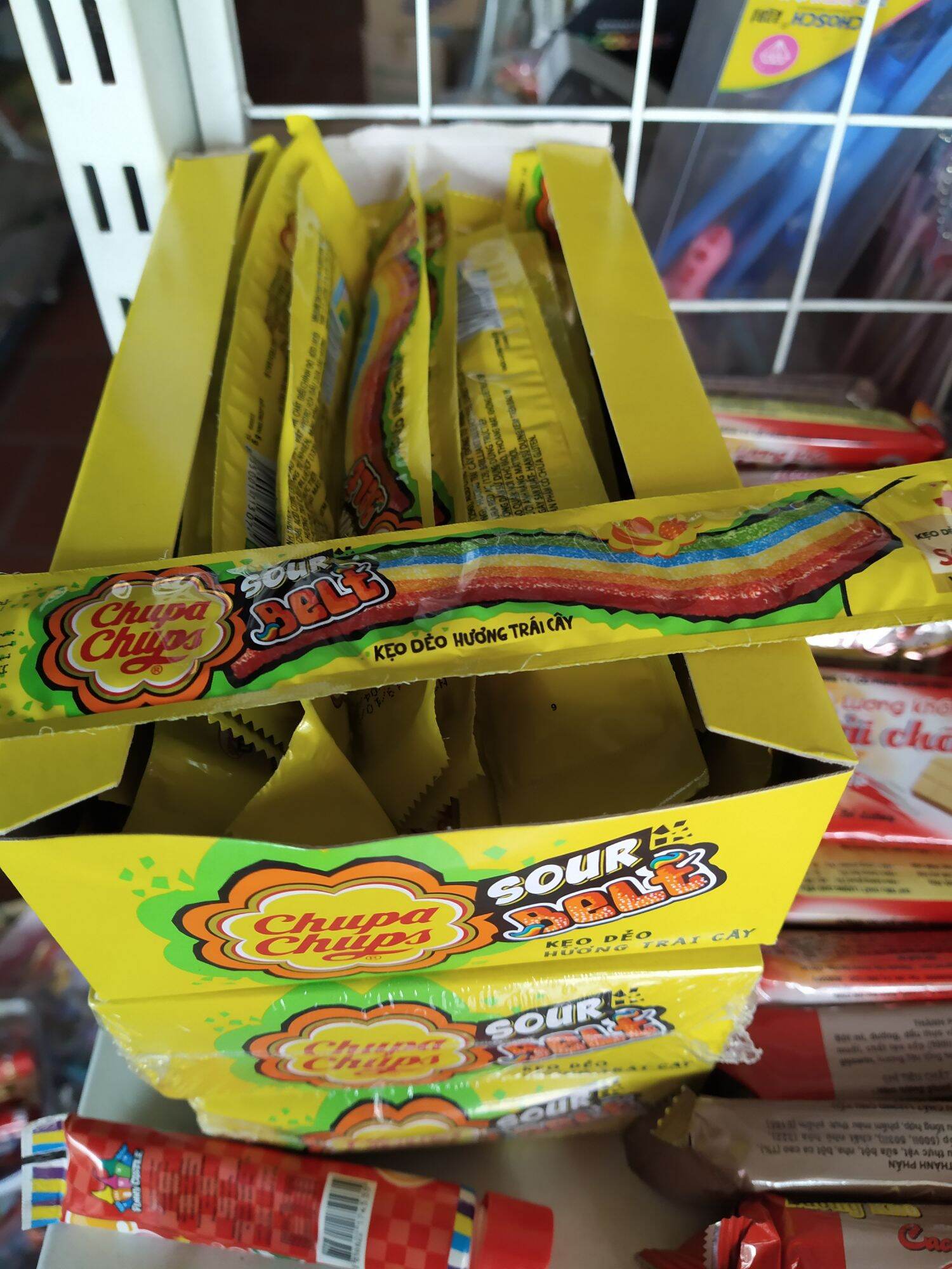 Hộp kẹo dẻo trái cây Chupa Chups 48 thanh