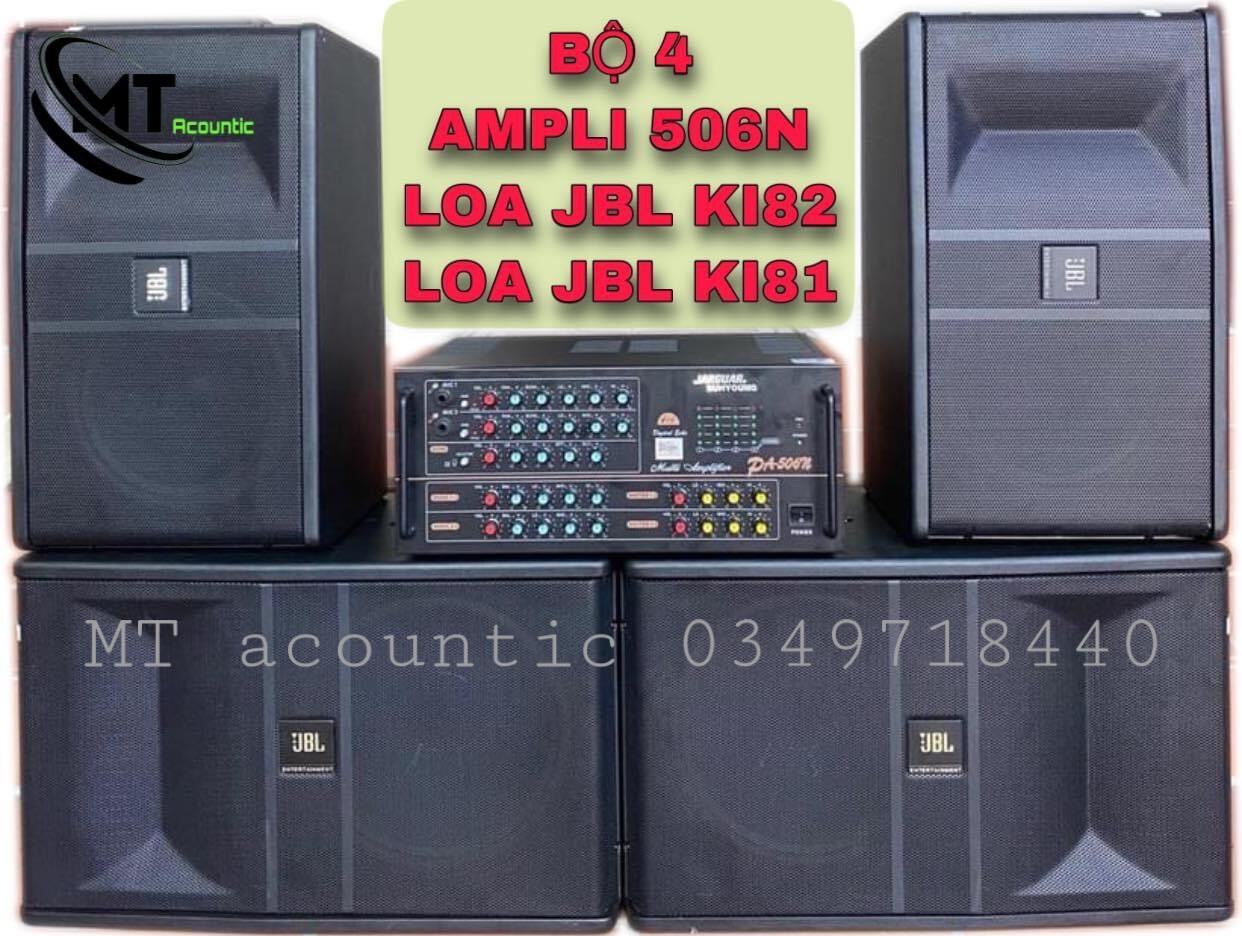 Combo karaoke số 4 với 4 loa kết hợp ampli công suất lớn chất âm đạt chuẩn