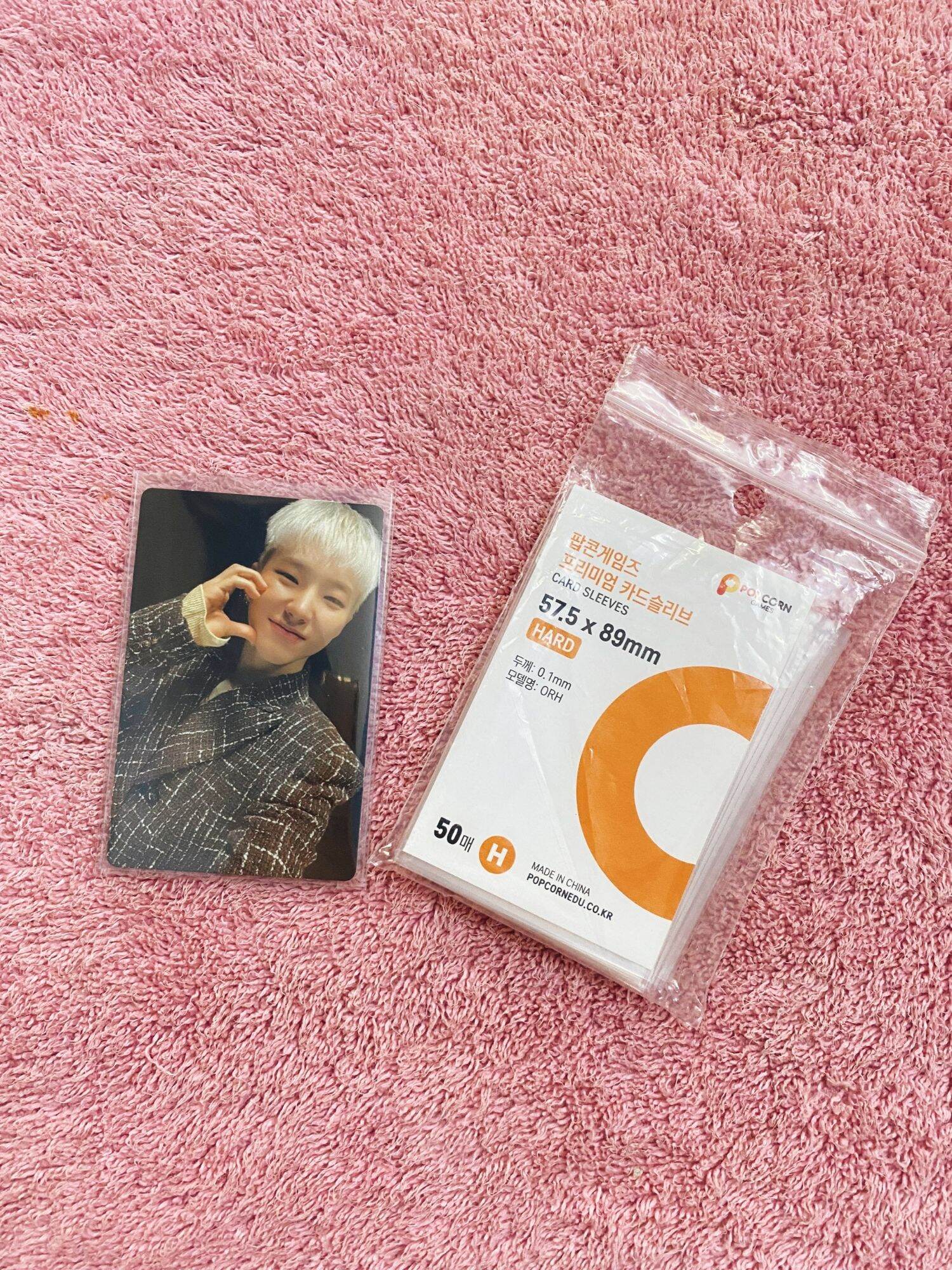 Sleeve Popcorn Photocard Premium Hard 10 cái