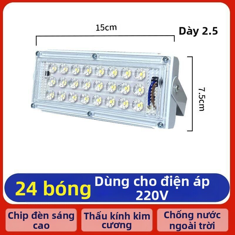 MO DE FA | Đèn Pha Siêu Sáng Chống Nước Ngoài Trời