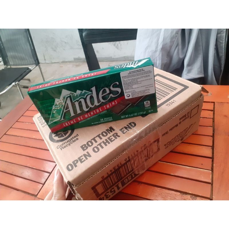 socola Andes bạc hà mỹ 132g