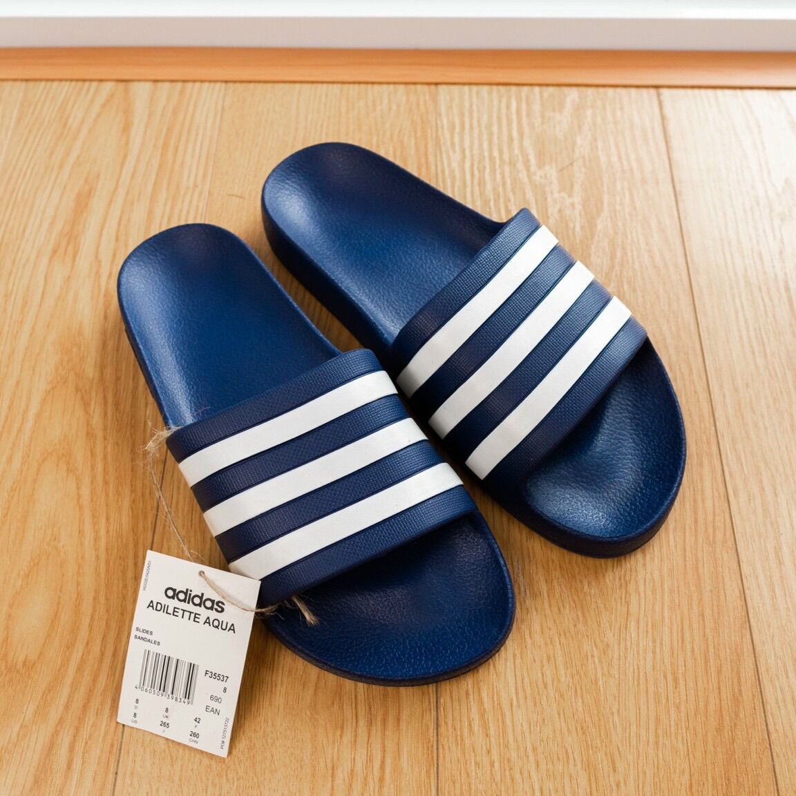 [3-5/8 Hoàn Tiền 25%]Dép đúc quai ngang nam Adidass Auth Full tag cod chuẩn Hãng