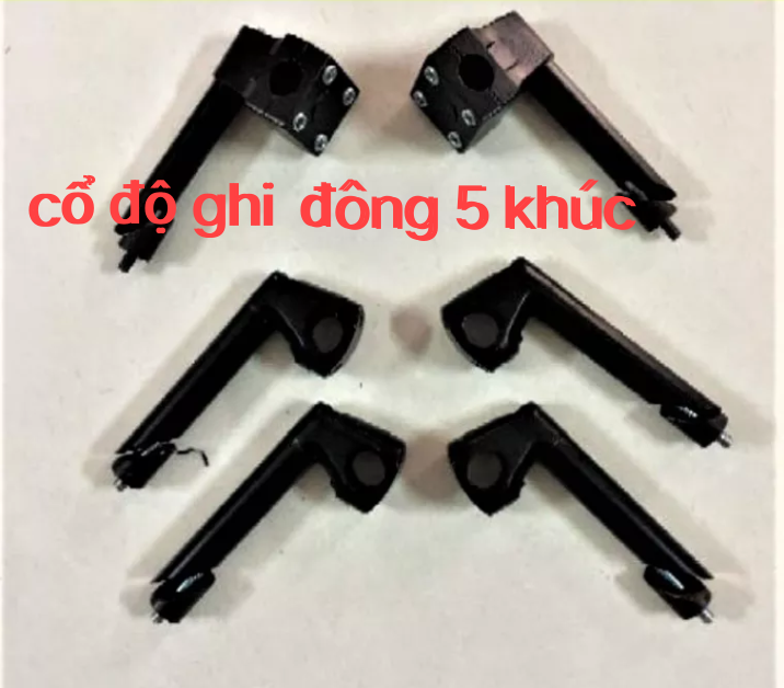 Cổ độ ghi đông 5 khúc hàng loại tốt phụ kiện đồ chơi xe