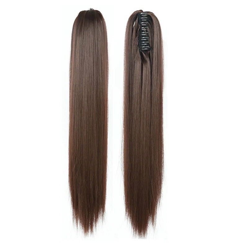 Tóc giả ngoặm thẳng dài 60cm ❇️