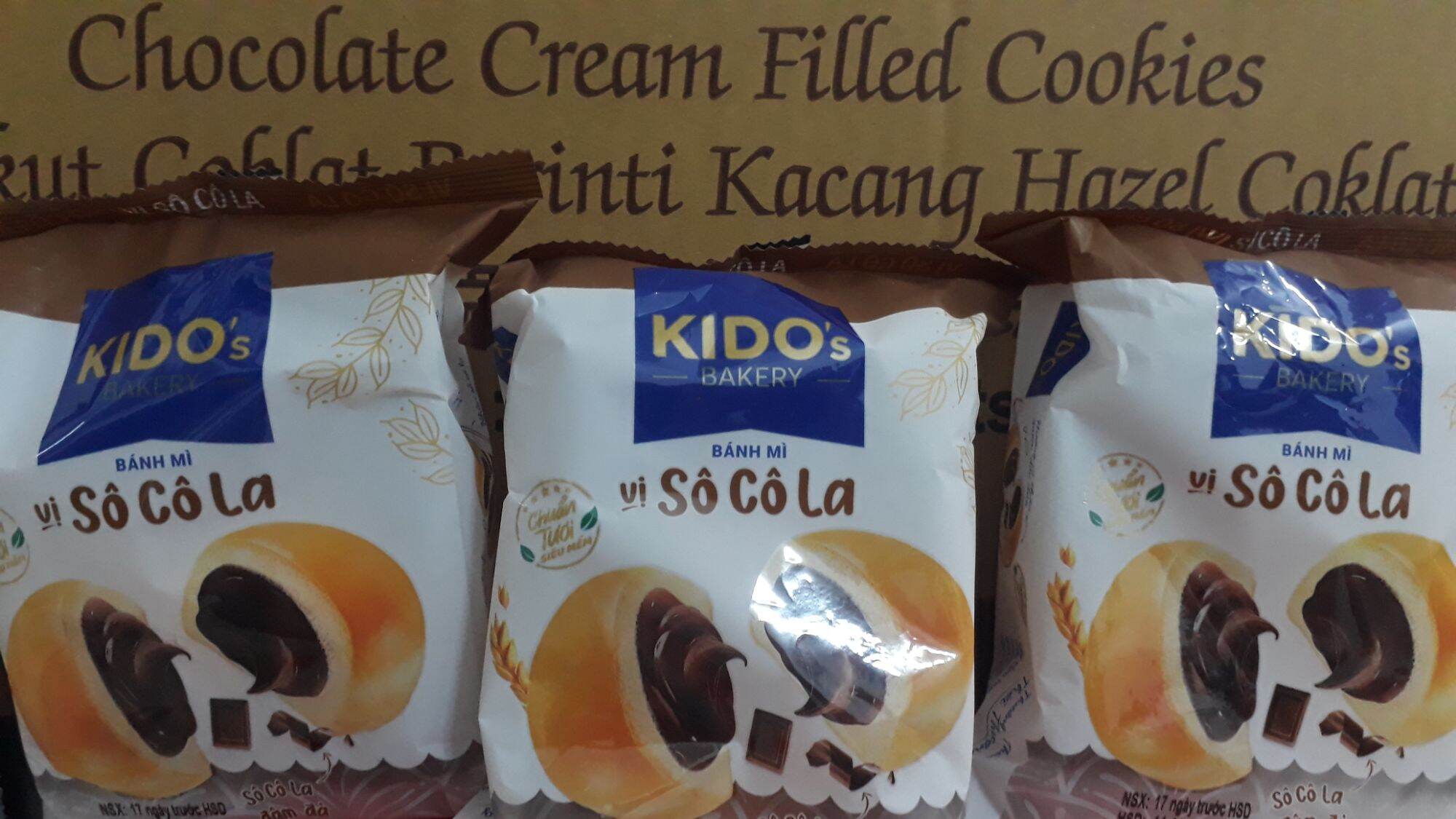 Combo 5 bánh mì siêu mềm nhân socola