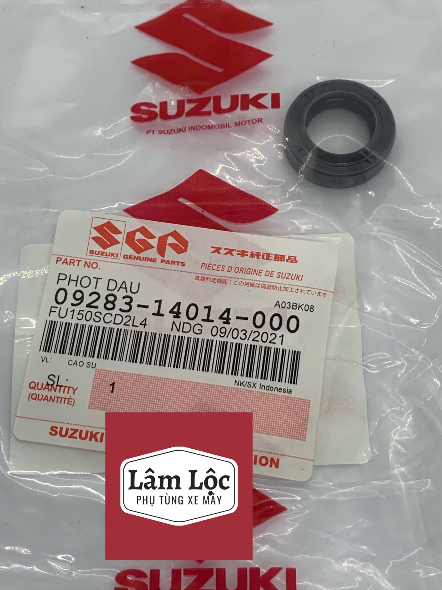 Phốt cần số satria fi raider fi suzuki