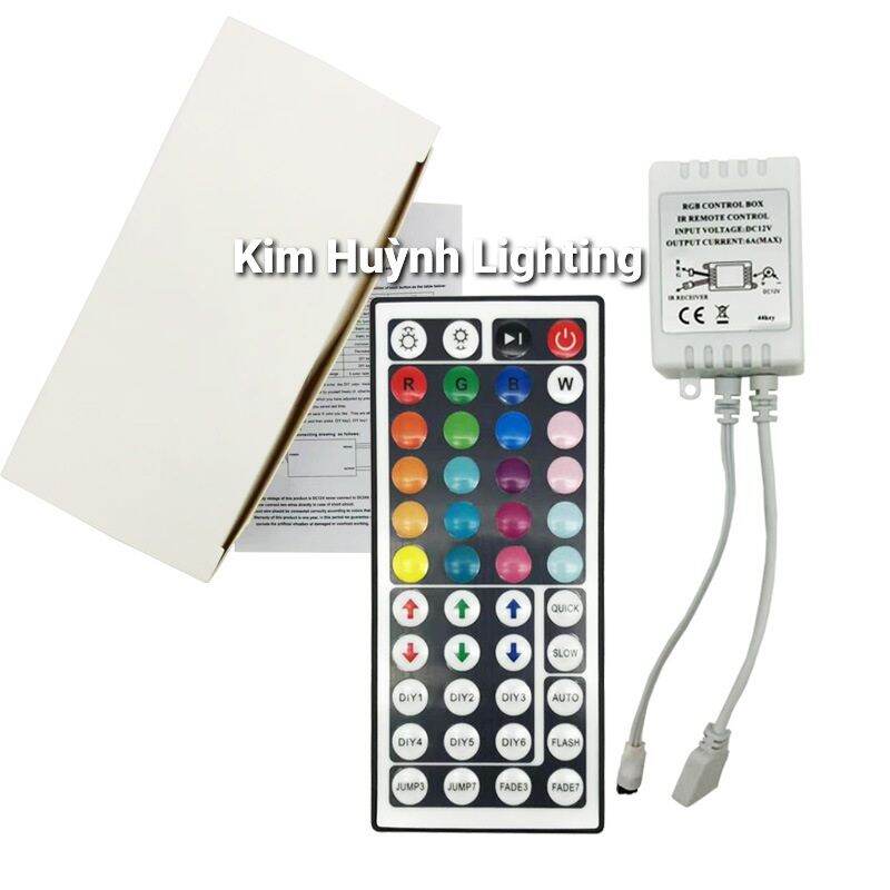 Bộ điều khiển có remote dùng cho đèn led 12V
