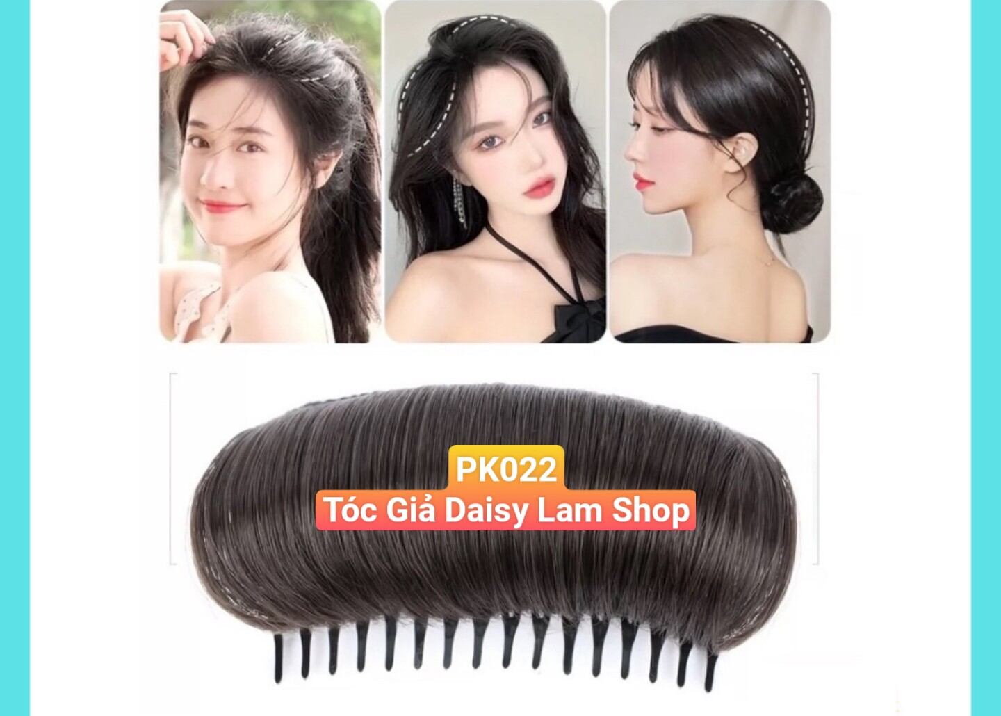 Cài Tóc Giả làm Phồng chân tóc PK022