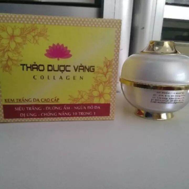 Kem Thảo Dược Vàng Trắng Da Cao Cấp 30G