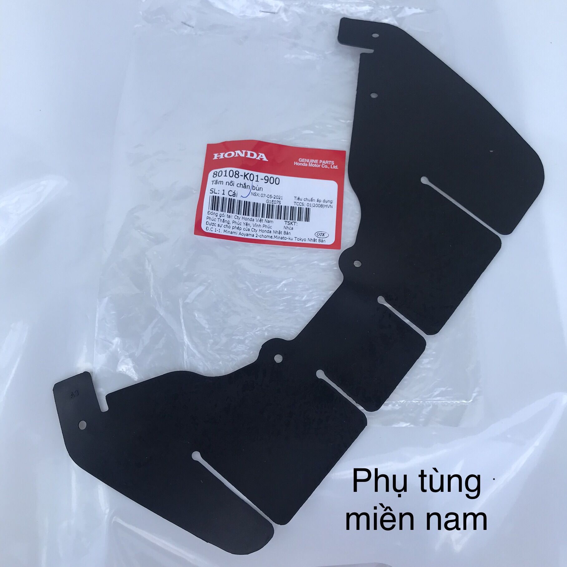 Tấm chắn bùn SH 2012-2016 CAO SU CHẮN BÙN Sh
