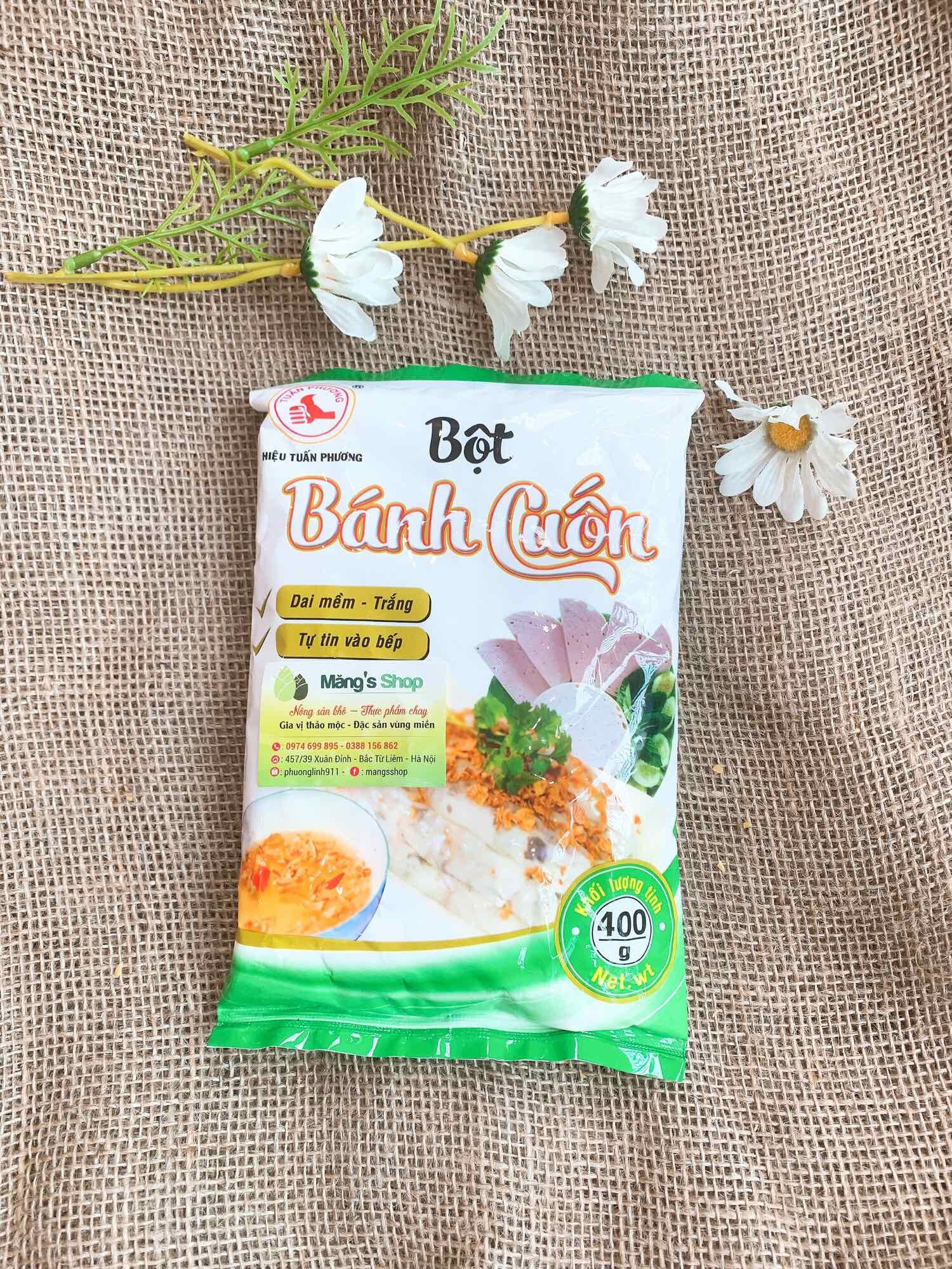 Bột bánh cuốn mềm dẻo gói 400g