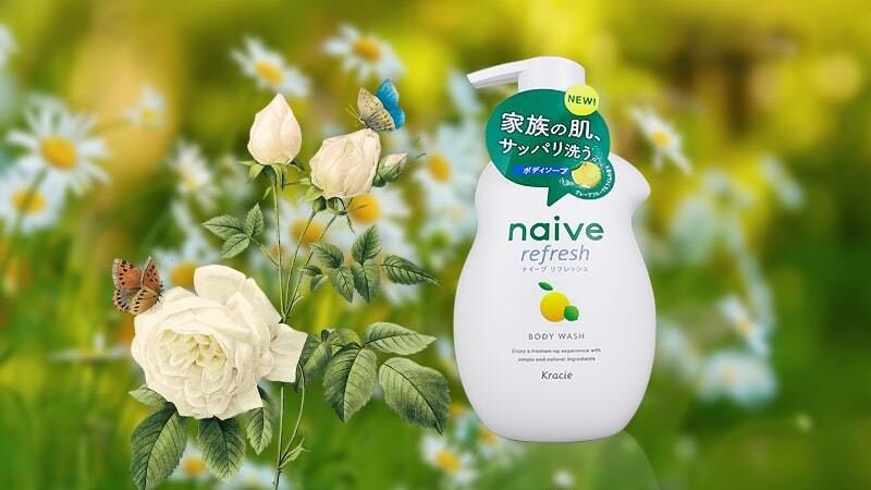 Sữa tắm naïve refresh 530ml