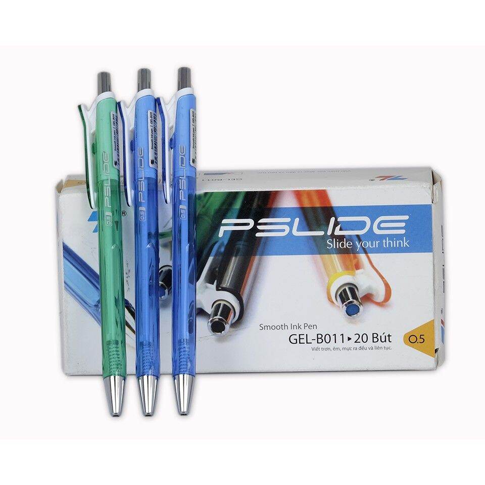 Hộp 20 bút gel thiên long gel-bo11