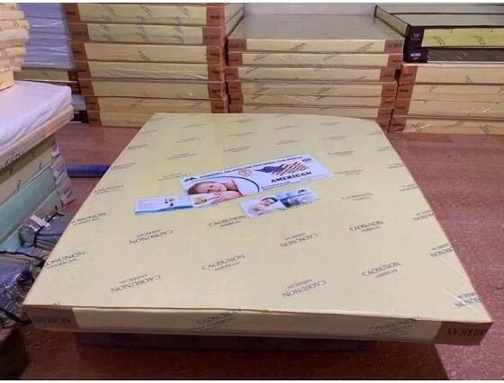NệM Cao Su American 1M6 X 2M X 10cm( BH 15 năm)