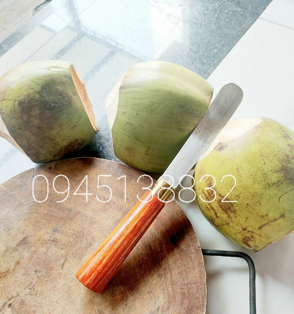 Dao lấy cơm dừa,dao lóc cơm dừa non, cơm dừa bánh tẻ, cơm dừa làm mứt,cơm dừa già