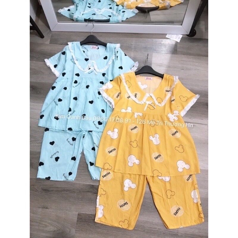 [HCM]Bộ bầu lanh mùa hè mát mẻ