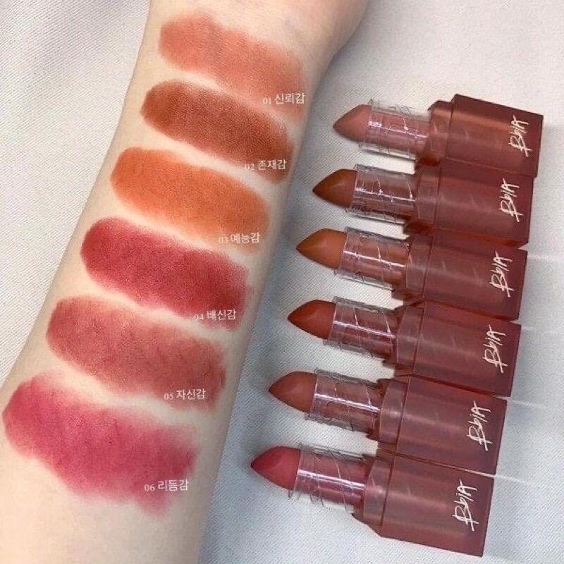 Son thỏi BBIA Last Powder Lipstick màu 1-2-3-4-5-6