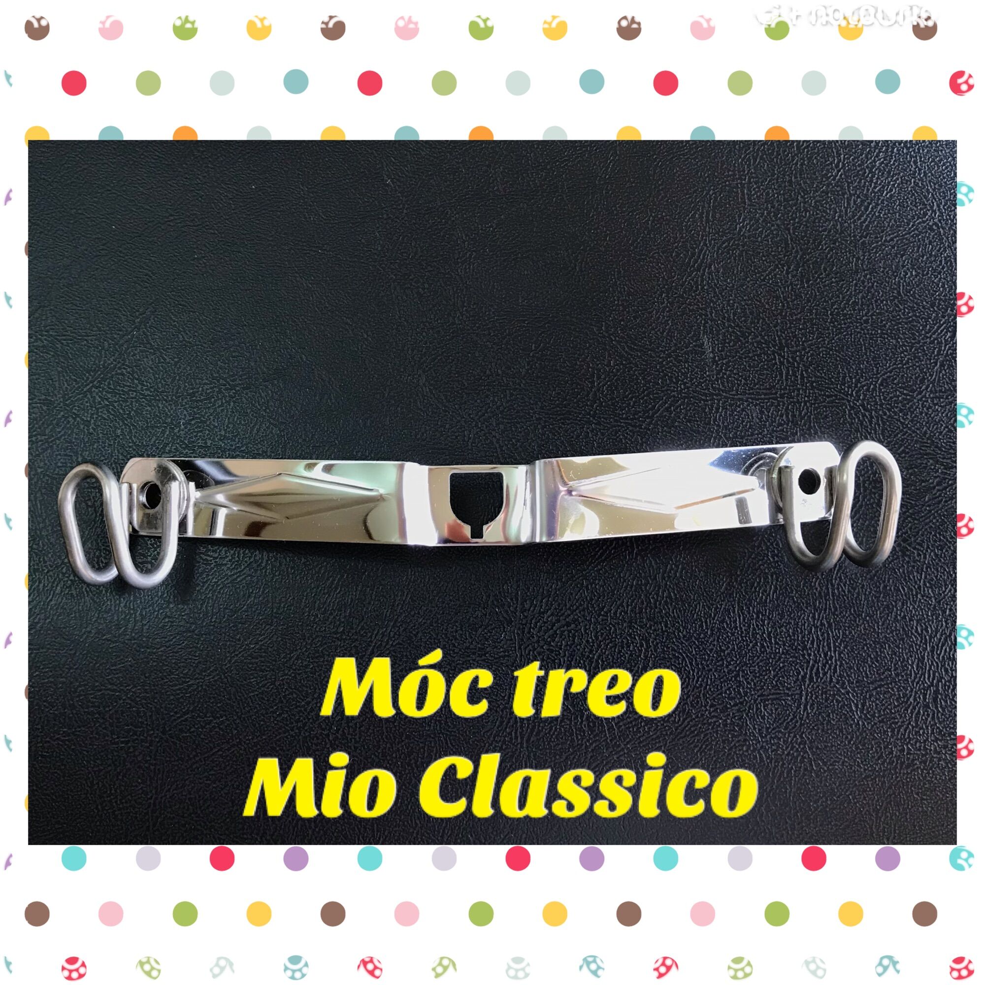 [HCM]Móc treo đồ xe Yamaha Mio Classico - inox
