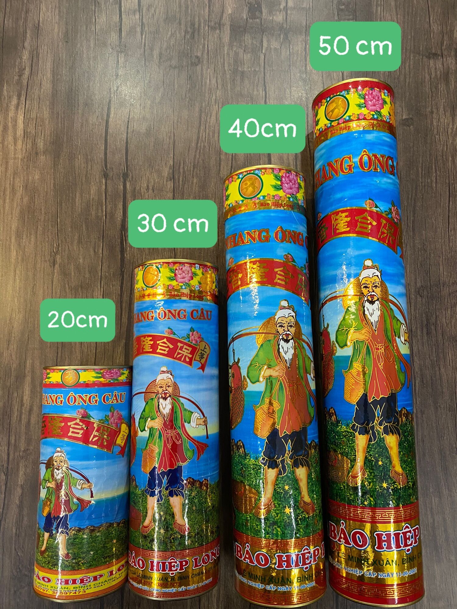 Nhang Ống Ông Câu Hương Lài  [ Chính Hãng Tường Thịnh - Bảo Hiệp Long ]