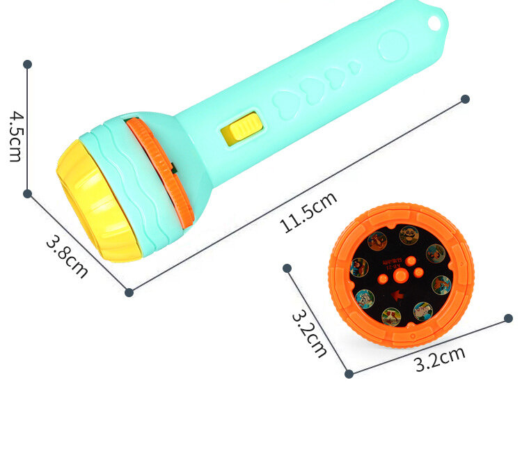 Đèn pin chiếu 24 hình cho bé